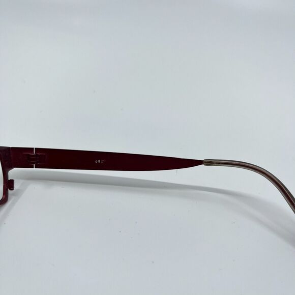 OGI Evolution Eyeglasses Frames Red Japan Mod.3056 50-19-135 H6792 - Picture 7 of 8
